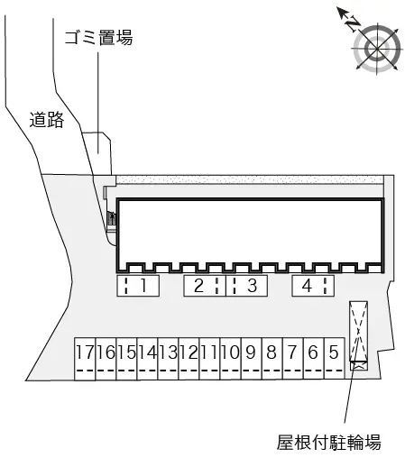 北九州市小倉南区高野３丁目 月極駐車場